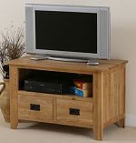 Eden Solid Oak TV / DVD / VCR Cabinet